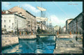 Trieste Città Canal Grande Barche Veliero cartolina RT5002 – fronte