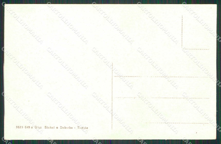Trieste Città Miramar Grignano cartolina RT5004 – retro