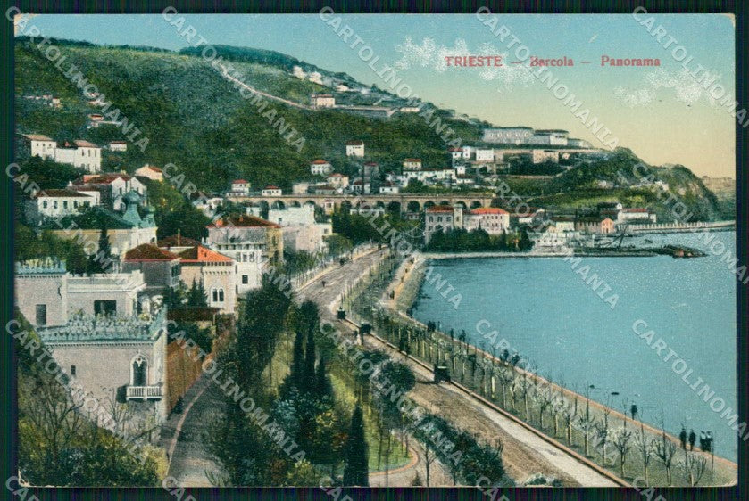 Trieste Città Barcola cartolina RT5008 – fronte