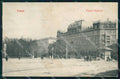 Trieste Città Piazza Stazione TRACCE UMIDO cartolina RT5010 – fronte