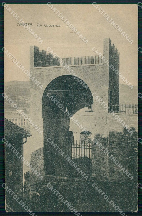 Trieste Città Tor Cucherna cartolina RT5013 – fronte