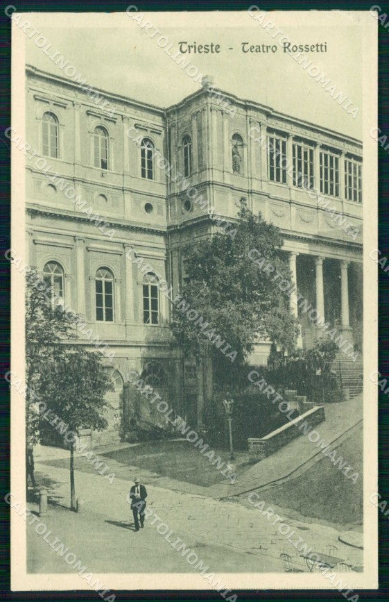 Trieste Città Teatro Rossetti cartolina RT5018 – fronte