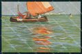 Trieste Città Barca cartolina RT5027 – fronte