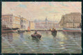Trieste Città Piazza Unità Barche cartolina RT5040 – fronte