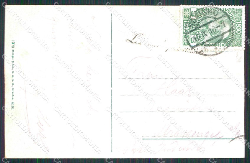 Trieste Città Barcola Stengel 4181 cartolina RT5049 – retro