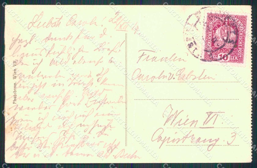 Trieste Città Porto Nuovo Barche cartolina RT5063 – retro