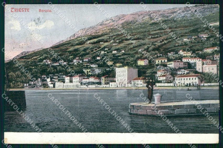 Trieste Città Barcola cartolina RT5078 – fronte