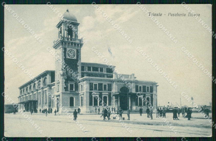 Trieste Città Pescheria Nuova cartolina RT5083 – fronte