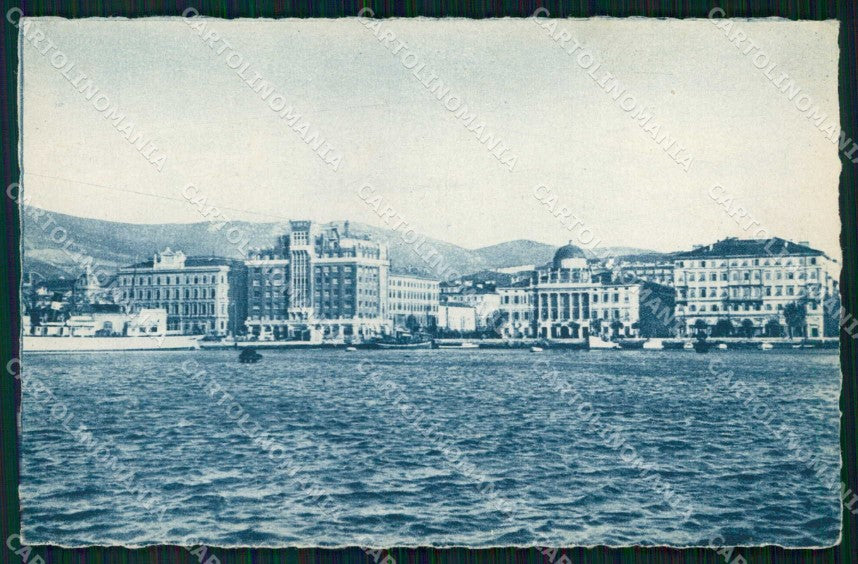 Trieste Città Riva Tre Novembre cartolina RT5091 – fronte