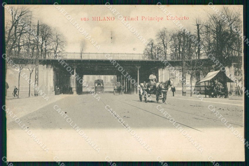 Milano Città Tunnel Principe Umberto cartolina RT5140 – fronte