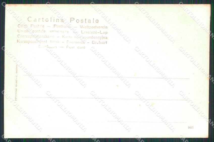 Milano Città Tunnel Principe Umberto cartolina RT5140 – retro