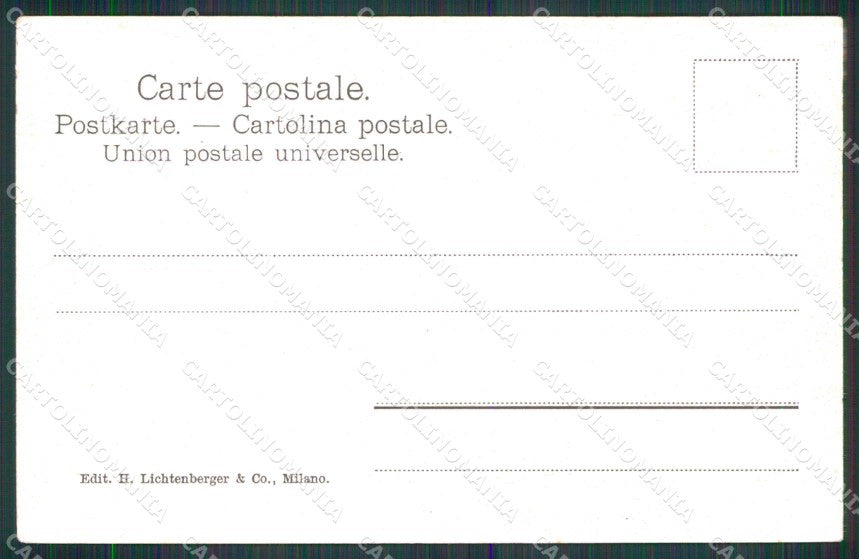 Milano Città Dazio di Porta Venezia Dazio Grano Moti 1898 cartolina RT5150 – retro