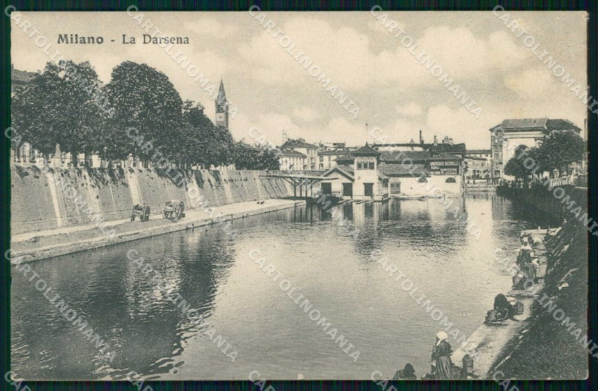 Milano Città Darsena Alterocca 3788 cartolina RT5160 – fronte