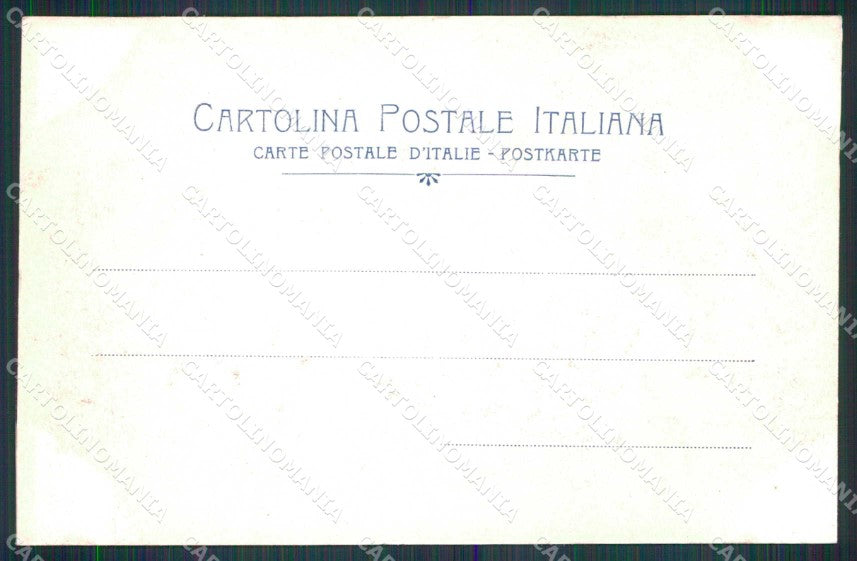 Milano Città Largo Corso Garibaldi Tram Monumento Piatti cartolina RT5163 – retro