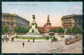 Milano Città Largo Cairoli Tram Monumento a Garibaldi ABRASA cartolina RT5172 – fronte