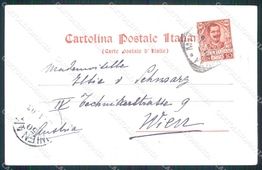 Milano Città Eden Monumento a Garibaldi cartolina RT5174 – retro