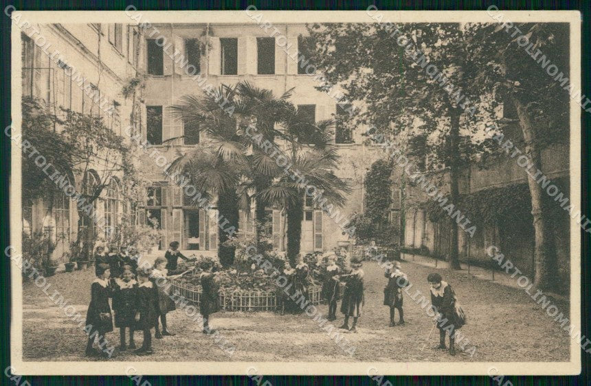 Milano Città Istituto Marcelline Cortile cartolina RT5179 – fronte