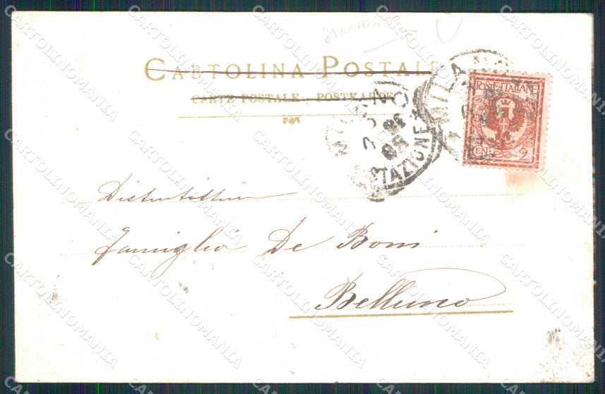 Milano Città Albergo Popolare STRAPPINO Fotocromo 1152 cartolina RT5187 – retro