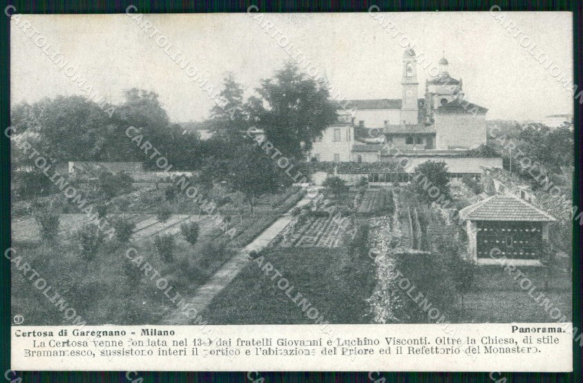 Milano Città Certosa di Garegnano cartolina RT5194 – fronte