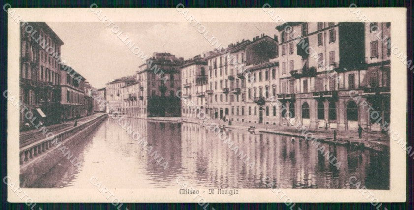 Milano Città Naviglio mini cartolina RT5292 – fronte
