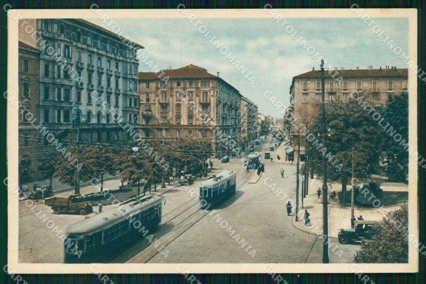 Milano Città Piazzale Baracca Tram cartolina RT5293 – fronte