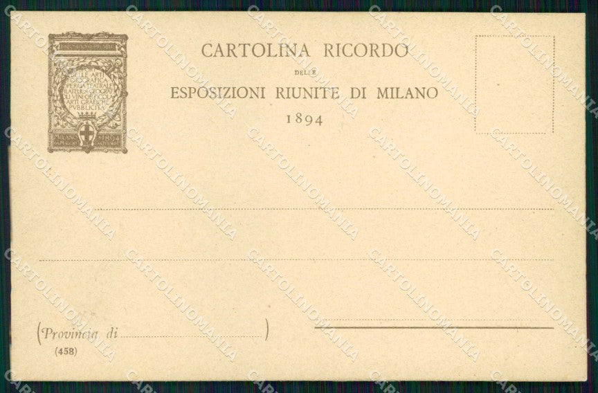 Milano Città Ricordo di Esposizioni Riunite cartolina RT5300 – fronte