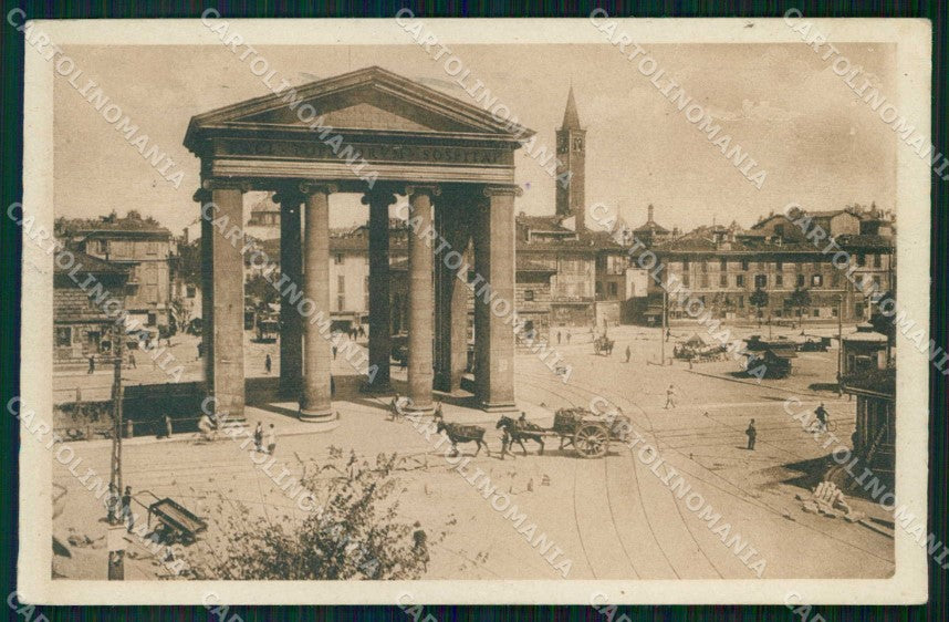 Milano Città Piazzale di Porta Ticinese cartolina RT5328 – fronte