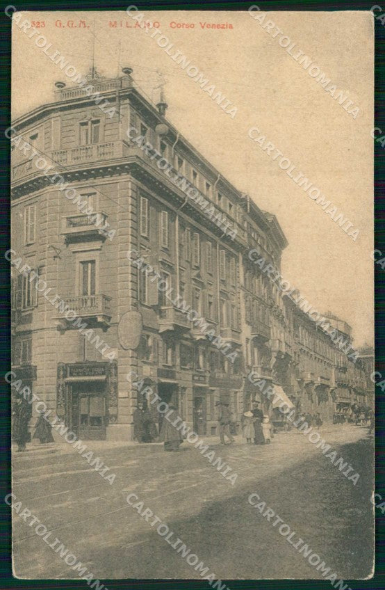 Milano Città Corso Venezia cartolina RT5345 – fronte
