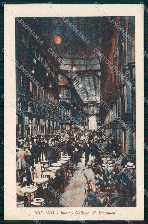 Milano Città Interno Galleria Vitt Emanuele Alterocca 67334 cartolina RT5346 – fronte