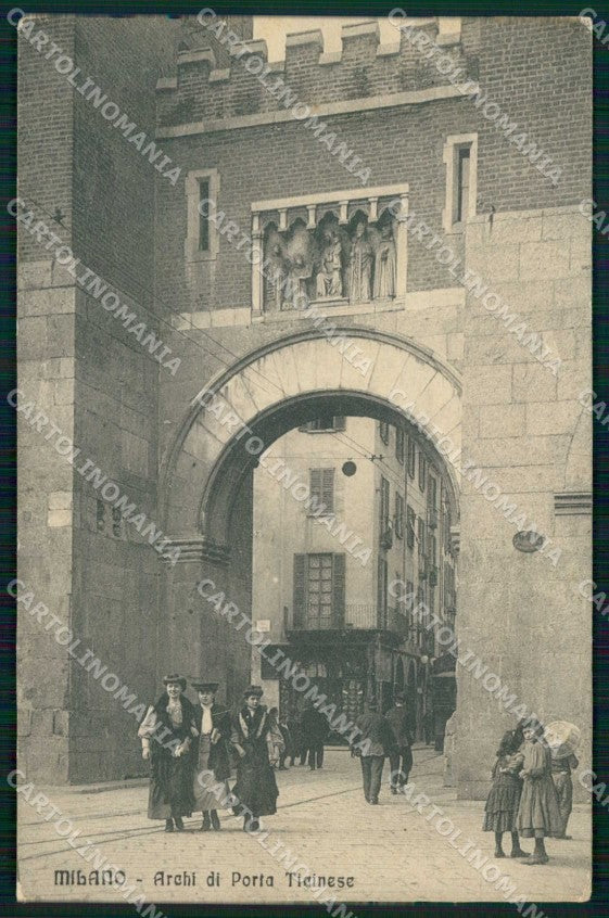 Milano Città Archi di Porta Ticinese cartolina RT5348 – fronte