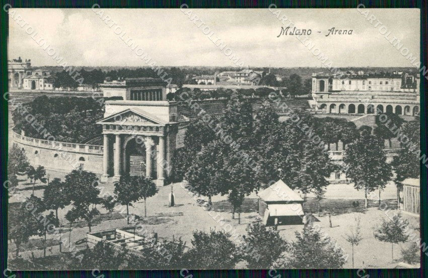 Milano Città Arena Esterno cartolina RT5358 – fronte