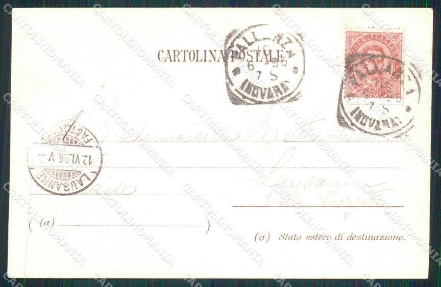 Milano Città Ricordo di Gruss Piazza Duomo Tram cartolina RT5369 – retro