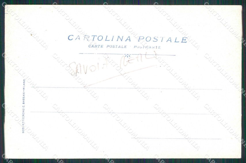 Milano Città Ricordo di Reali Savoia Prima Entrata in Città cartolina RT5389 – retro