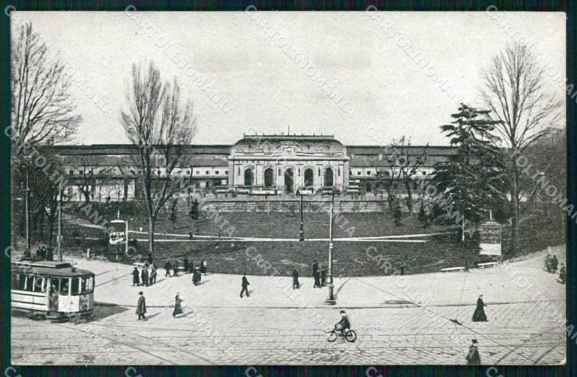 Milano Città Stazione Centrale Tram cartolina RT5392 – fronte