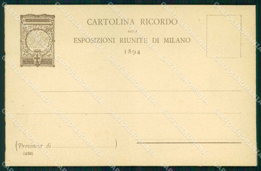 Milano Città Ricordo di Esposizioni Riunite cartolina RT5408 – fronte