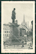 Milano Città Monumento Manzoni Madonnina cartolina RT5414 – fronte