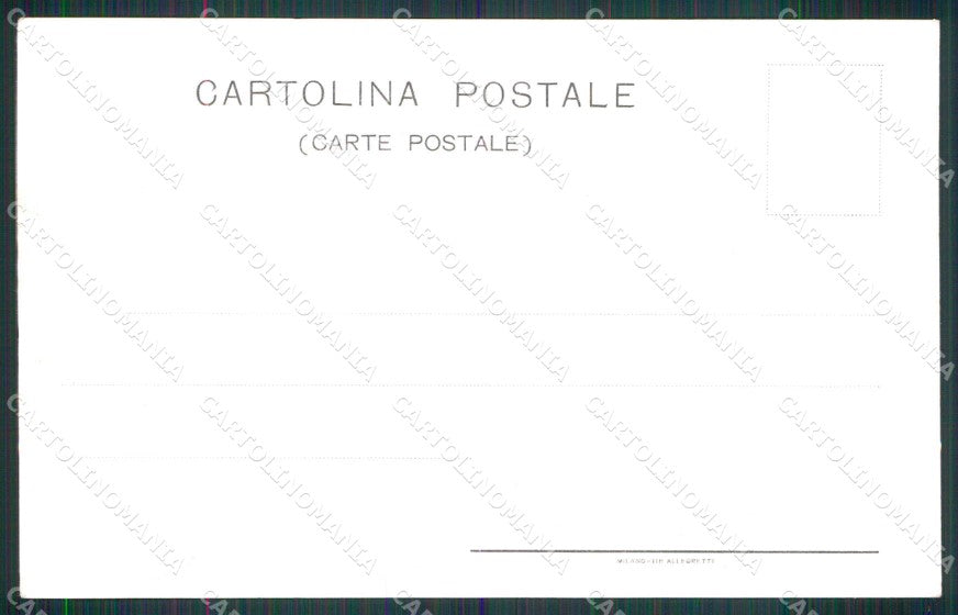 Milano Città Villino Hoepli via XX Settembre cartolina RT5419 – retro