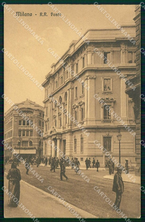 Milano Città Palazzo delle Poste cartolina RT5440 – fronte