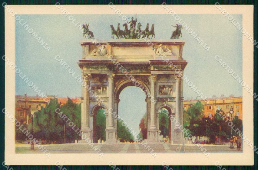 Milano Città Arco della Pace cartolina RT5471 – fronte