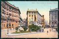 Milano Città Piazza Cordusio Tram Monumento a Parini cartolina RT5491 – fronte
