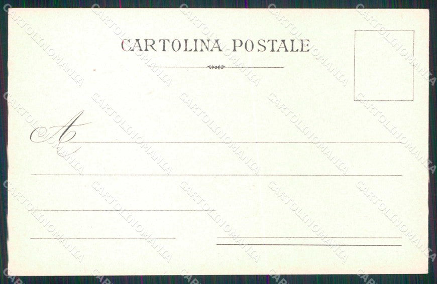 Milano Città Castello Sforzesco Monumento Vittorio Emanuele cartolina RT5497 – retro