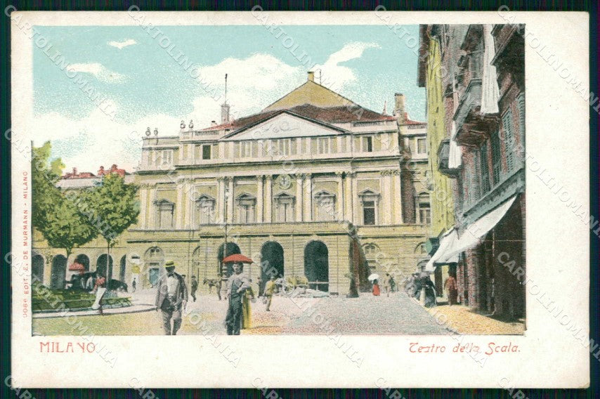 Milano Città Teatro della Scala cartolina RT5544 – fronte