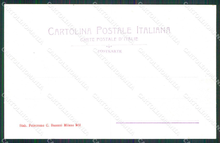 Milano Città Arco di Porta Ticinese Tram Fotocromo 1076 cartolina RT5591 – retro