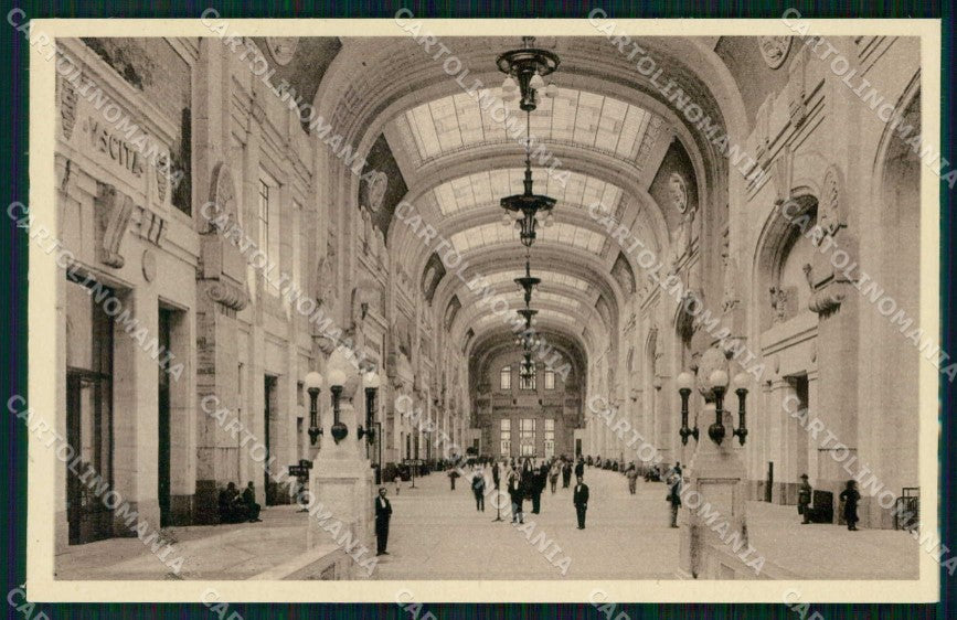 Milano Città Stazione Centrale Galleria di Testa Foto cartolina RT5593 – fronte