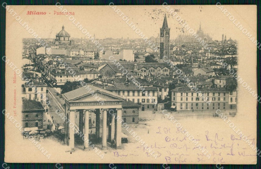 Milano Città Fotocromo 528 cartolina RT5653 – fronte