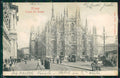 Milano Città Piazza del Duomo Tram Modiano 3646 Foto cartolina RT5767 – fronte