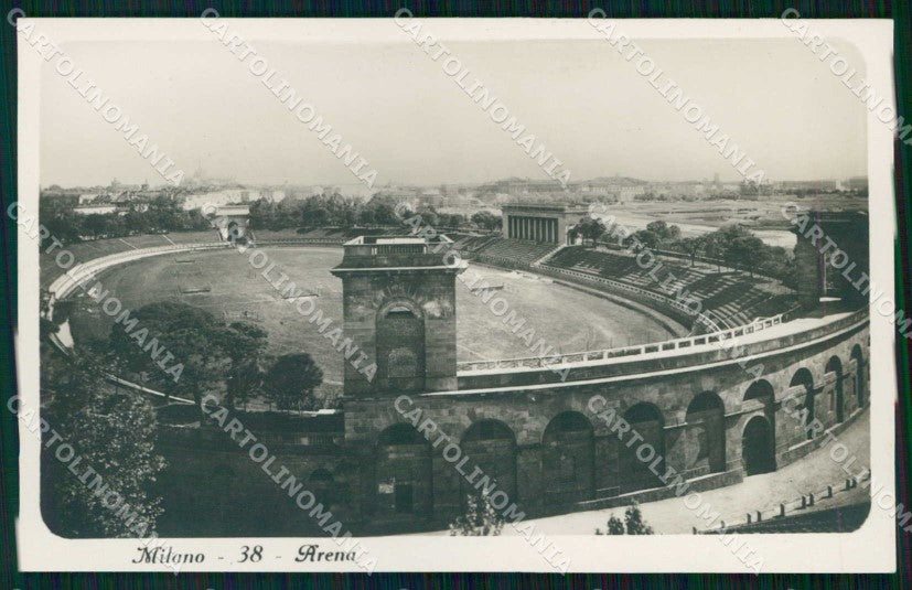 Milano Città Arena Foto cartolina RT5860 – fronte