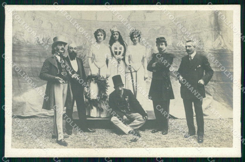 Milano Città Compagnia Teatrale Gevaert ABRASA Foto cartolina RT5872 – fronte
