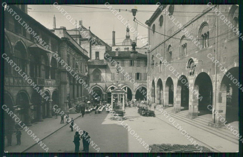 Milano Città Piazza Mercanti Foto cartolina RT5890 – fronte