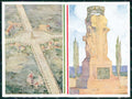 Milano Città Musocco Monumento Caduti WWI Mariani Agnati Doppia cartolina RT5896 – fronte
